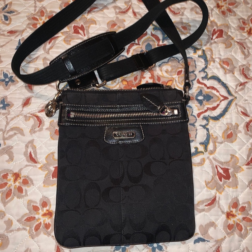 Black Coach Crossbody Bag